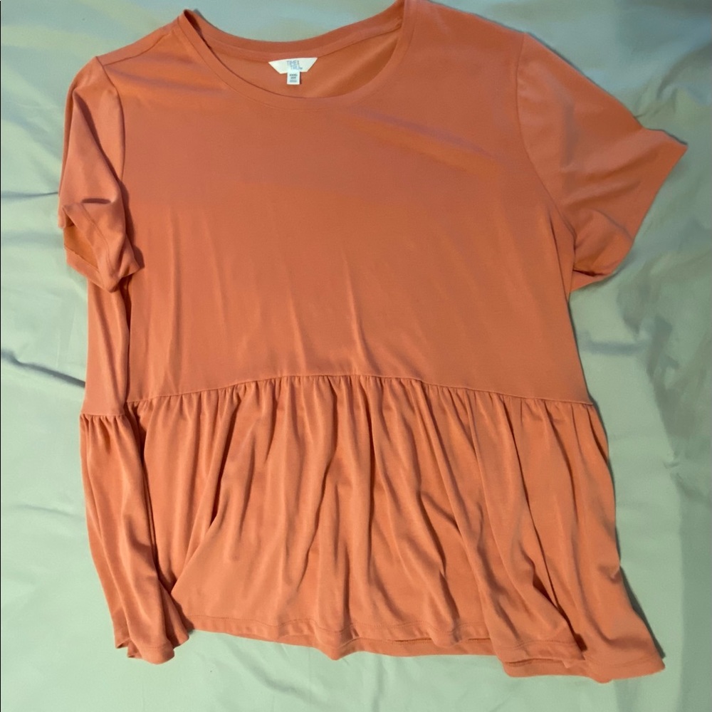 Time and tru pea plum T-shirt